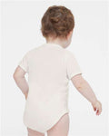 Rabbit Skins 4424 Infant Fine Jersey Bodysuit - Porcelain - model back