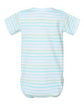 Rabbit Skins 4424 Infant Fine Jersey Bodysuit - Marine Stripe - back