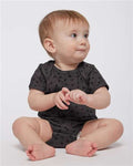 Rabbit Skins 4424 Infant Fine Jersey Bodysuit - Slate Spot - model front