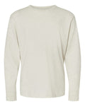 LAT 6201 Youth Fine Jersey Long Sleeve Tee - Natural Heather - front