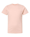 LAT 6101 Youth Fine Jersey Tee - Blush - front