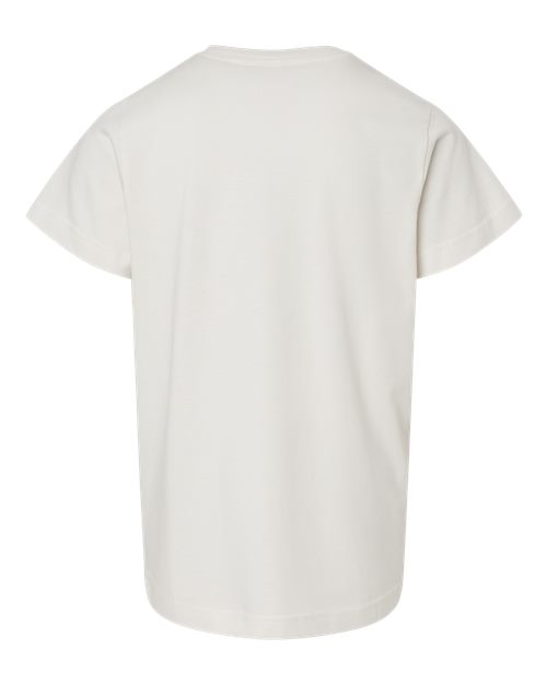 LAT 6101 Youth Fine Jersey Tee - Porcelain - back