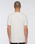 LAT 6901 Unisex Fine Jersey Tee - Porcelain - model back
