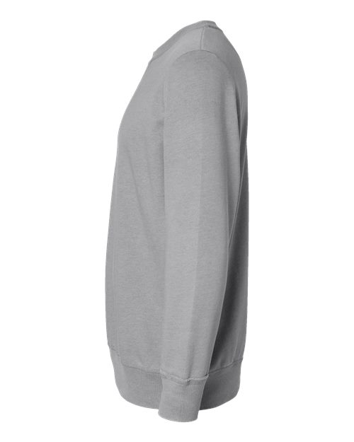 LAT 6935 Unisex Vintage Wash Crewneck Sweatshirt - Washed Grey - side