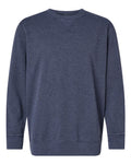 LAT 6935 Unisex Vintage Wash Crewneck Sweatshirt - Washed Navy - front