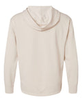 LAT 6936 Unisex Vintage Wash Hoodie Sweatshirt - Washed Natural - back