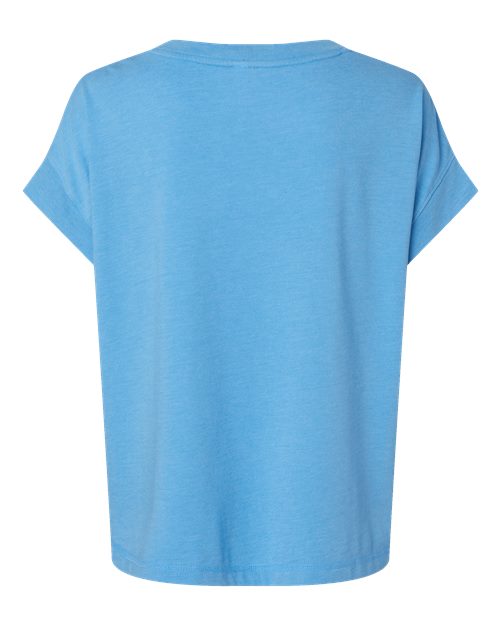 LAT 3502 Women's Vintage Wash Tee - Washed Tradewind - back