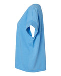 LAT 3502 Women's Vintage Wash Tee - Washed Tradewind - side