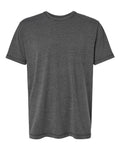 LAT 6902 Unisex Vintage Wash Tee - Washed Black - front
