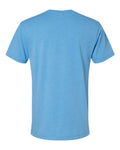 LAT 6902 Unisex Vintage Wash Tee - Washed Tradewind - back