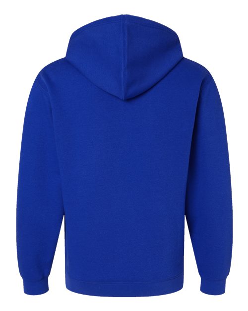 LAT 6926 Unisex Elevated Fleece Hoodie Sweatshirt - Royal - back