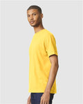 Gildan 64000CVC Unisex Softstyle CVC T-Shirt - Daisy Mist - model side