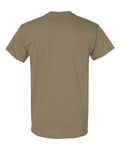 Gildan 5000 Heavy Cotton T-Shirt - Prairie Dust - back