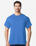 Gildan 5000 Heavy Cotton T-Shirt - Iris - model front