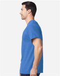 Gildan 5000 Heavy Cotton T-Shirt - Iris - model side