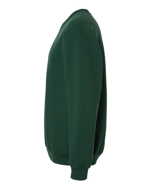 Gildan 18000 Heavy Blend Crewneck Sweatshirt - Fan Dark Green - side