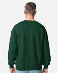 Gildan 18000 Heavy Blend Crewneck Sweatshirt - Fan Dark Green - model back