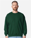 Gildan 18000 Heavy Blend Crewneck Sweatshirt - Fan Dark Green - model front