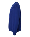 Gildan 18000 Heavy Blend Crewneck Sweatshirt - Fan Deep Royal - side