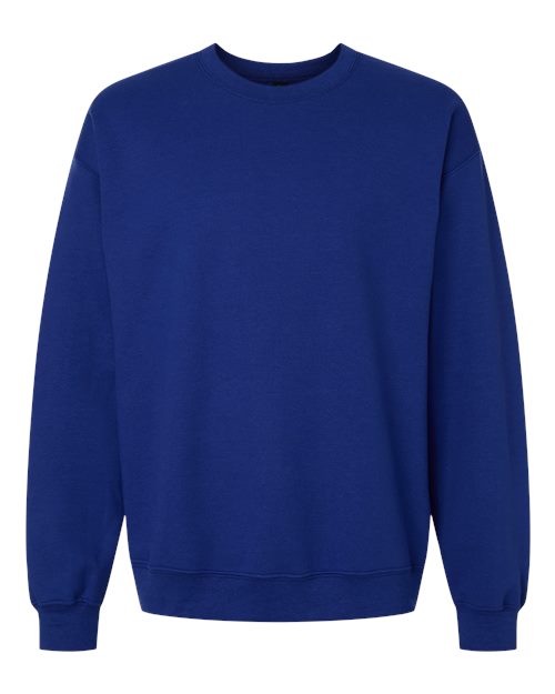 Gildan 18000 Heavy Blend Crewneck Sweatshirt - Fan Deep Royal - front