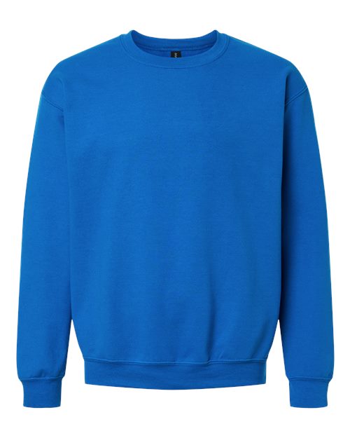 Gildan 18000 Heavy Blend Crewneck Sweatshirt - Neon Blue - front