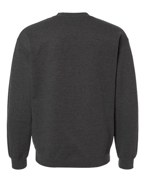 Gildan 18000 Heavy Blend Crewneck Sweatshirt - Fan Charcoal Heather - back