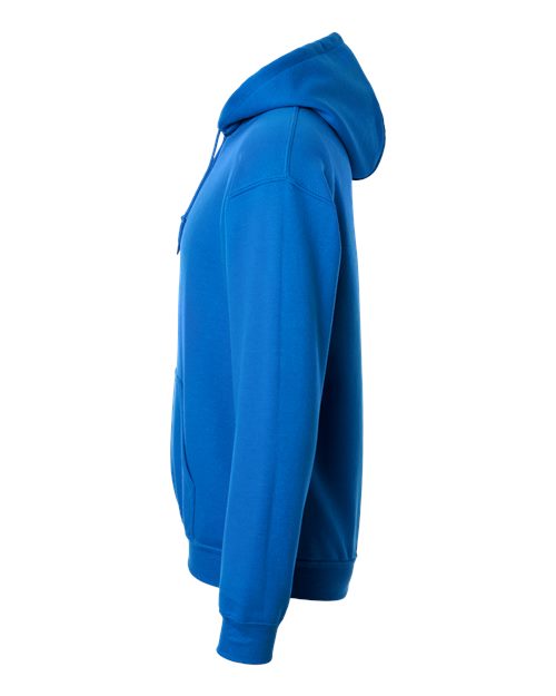 Gildan 18500 Heavy Blend Hooded Sweatshirt - Neon Blue - side