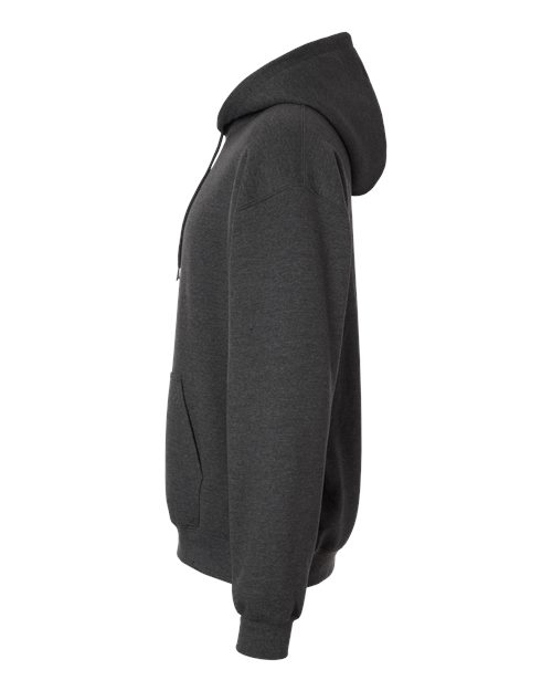 Gildan 18500 Heavy Blend Hooded Sweatshirt - Fan Charcoal Heather - side