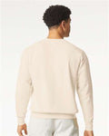 Comfort Colors 1466 Unisex Garment-Dyed Lightweight Crewneck Sweatshirt - Ivory - model back