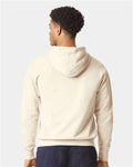 Comfort Colors 1467 Unisex Garment-Dyed Lightweight Hooded Sweatshirt - Ivory - model back