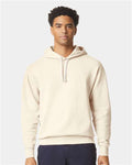 Comfort Colors 1467 Unisex Garment-Dyed Lightweight Hooded Sweatshirt - Ivory - model front