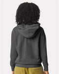 Comfort Colors 1467 Unisex Garment-Dyed Lightweight Hooded Sweatshirt - Pepper - model back