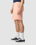 Comfort Colors 1468 Unisex Garment-Dyed Lightweight Sweat Shorts - Peachy - model side