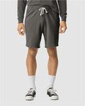 Comfort Colors 1468 Unisex Garment-Dyed Lightweight Sweat Shorts - Pepper - model front