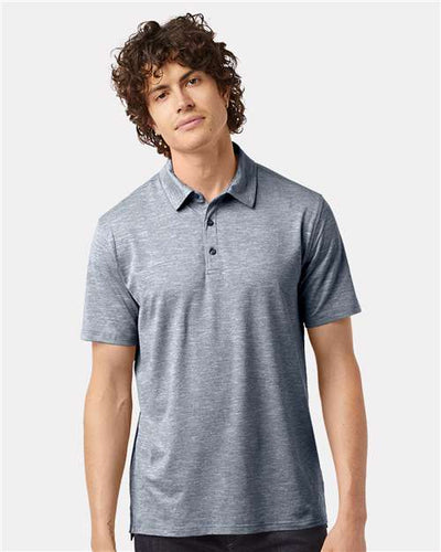 Champion CHP115 Unisex Sport Polo - Navy Heather - model front