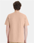Hanes GDH11B Unisex Botanical Dyed T-Shirt - Botanical Annatto - model back
