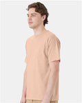 Hanes GDH11B Unisex Botanical Dyed T-Shirt - Botanical Annatto - model side