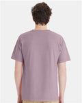 Hanes GDH11B Unisex Botanical Dyed T-Shirt - Botanical Nimbus - model back