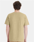 Hanes GDH11B Unisex Botanical Dyed T-Shirt - Botanical Pomegranate Rind - model back