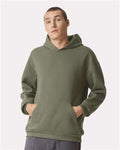 American Apparel RF498 Unisex ReFlex Fleece Hoodie Sweatshirt - Lieutenant - model front