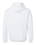 American Apparel RF498 Unisex ReFlex Fleece Hoodie Sweatshirt - White - back