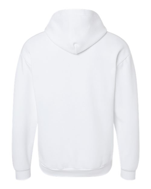American Apparel RF498 Unisex ReFlex Fleece Hoodie Sweatshirt - White - back