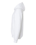 American Apparel RF498 Unisex ReFlex Fleece Hoodie Sweatshirt - White - side