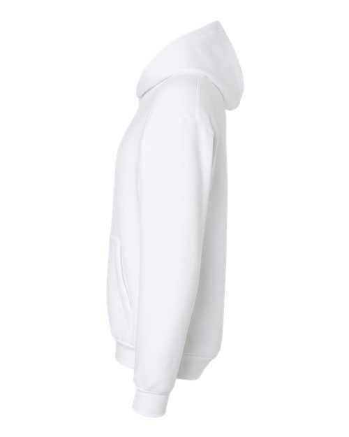 American Apparel RF498 Unisex ReFlex Fleece Hoodie Sweatshirt - White - side