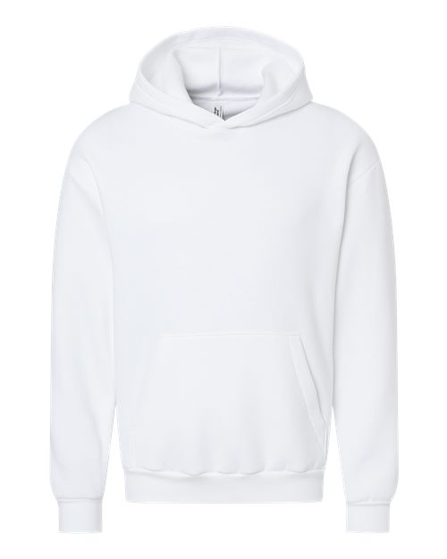 American Apparel RF498 Unisex ReFlex Fleece Hoodie Sweatshirt - White - front