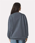 American Apparel RF496 Unisex ReFlex Fleece Crewneck Sweatshirt - Asphalt - model back