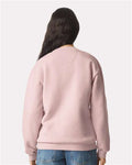 American Apparel RF496 Unisex ReFlex Fleece Crewneck Sweatshirt - Blush - model back