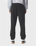 American Apparel RF491 Unisex ReFlex Fleece Sweatpants - Black - model back