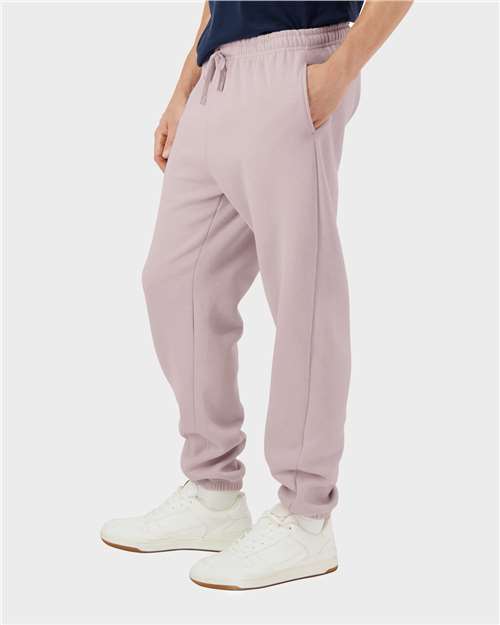 American Apparel RF491 Unisex ReFlex Fleece Sweatpants - Blush - model side