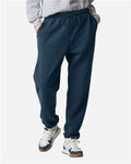 American Apparel RF491 Unisex ReFlex Fleece Sweatpants - Sea Blue - model front